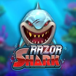 Razor Shark logo by Push Gaming Casino Breda